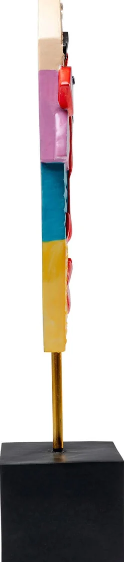 KARE Design Koriste-Esineet*Abstract Face Multicolour Koriste-esine 52cm