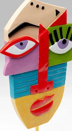 KARE Design Koriste-Esineet*Abstract Face Multicolour Koriste-esine 52cm