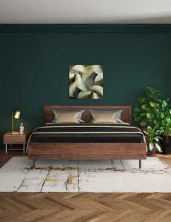 KARE Design Matot*Abstract Grey Line Matto, Harmaa 200x300cm