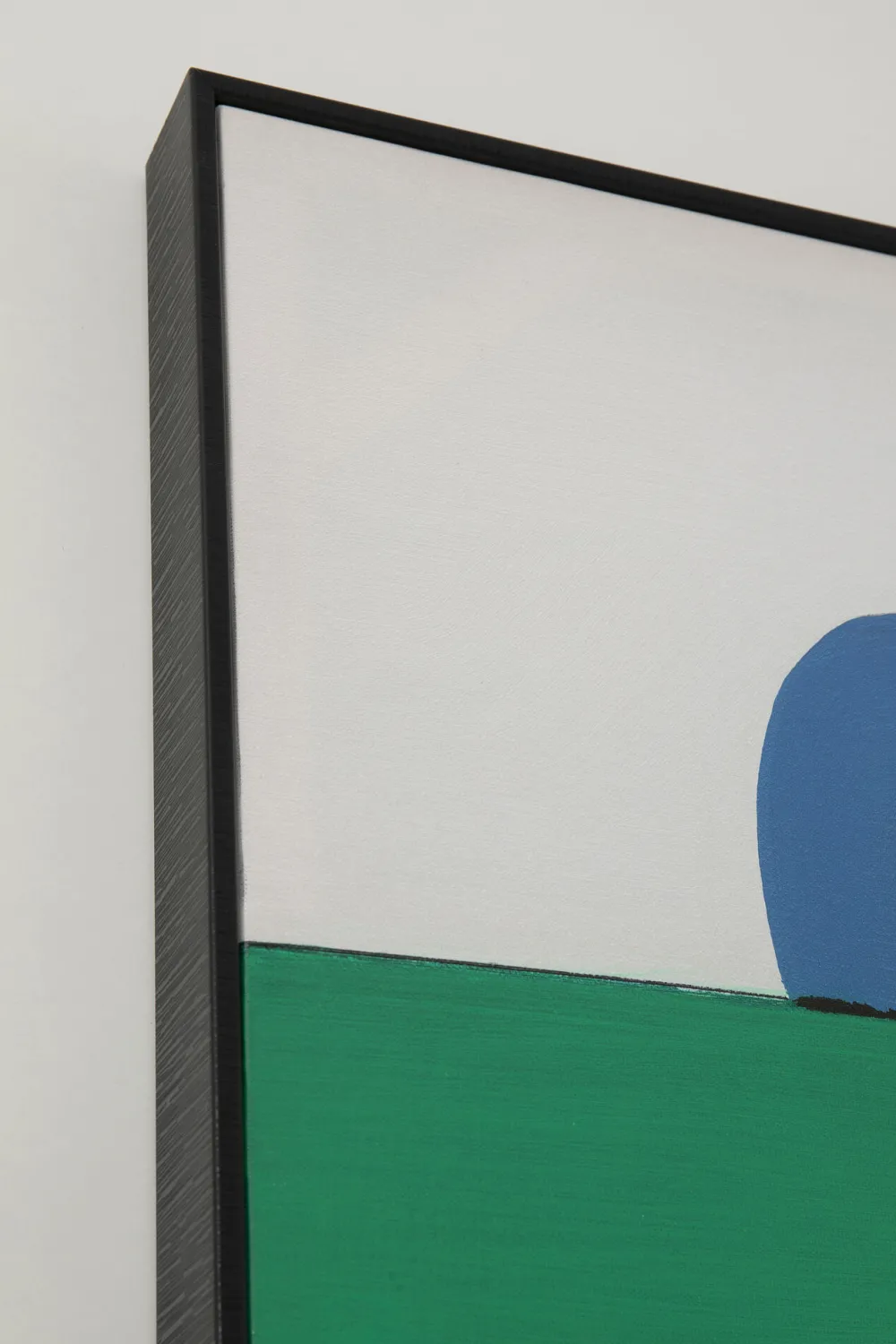 KARE Design Taulut*Abstract Shapes Kehystetty Taulu, Vihreä 73x143cm