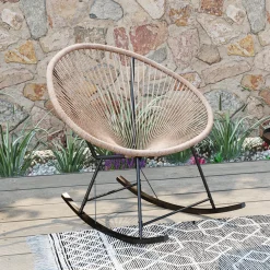 KARE Design Nojatuolit*Acapulco Keinutuoli, Natur