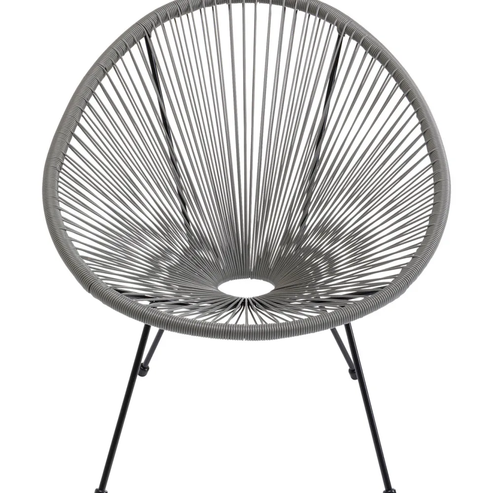 KARE Design Olohuone|Nojatuolit*Acapulco Nojatuoli Harmaa