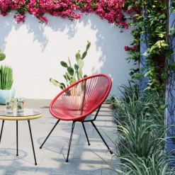 KARE Design Olohuone|Nojatuolit*Acapulco Nojatuoli, Kirsikka