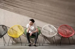 KARE Design Olohuone|Nojatuolit*Acapulco Nojatuoli, Musta