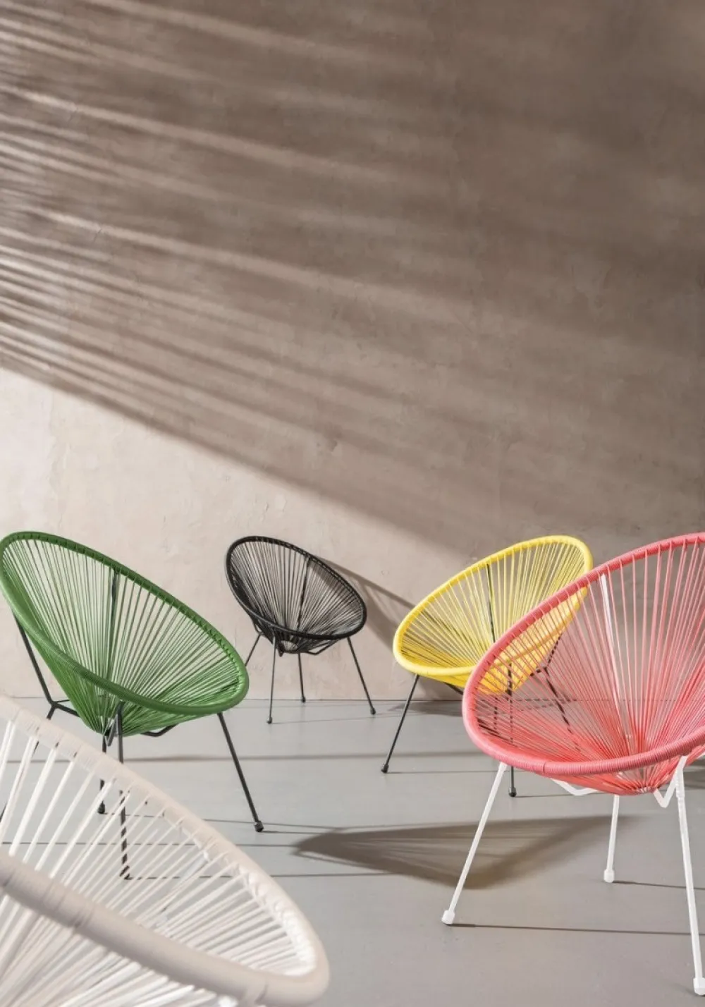 KARE Design Olohuone|Nojatuolit*Acapulco Nojatuoli, Valkoinen