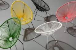 KARE Design Olohuone|Nojatuolit*Acapulco Nojatuoli, Valkoinen