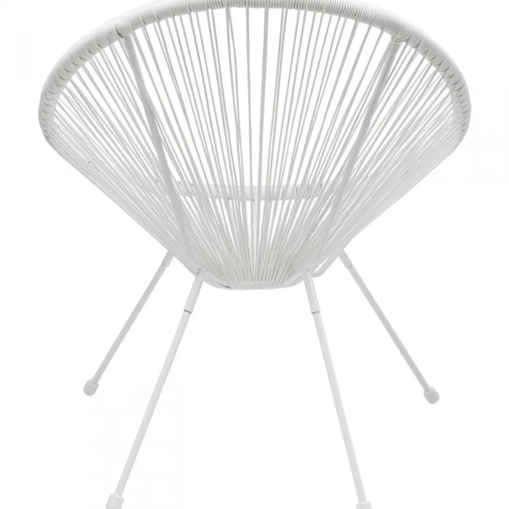 KARE Design Olohuone|Nojatuolit*Acapulco Nojatuoli, Valkoinen