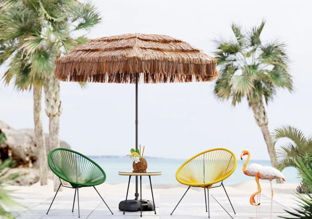 KARE Design Nojatuolit*Acapulco Nojatuoli, Vihreä