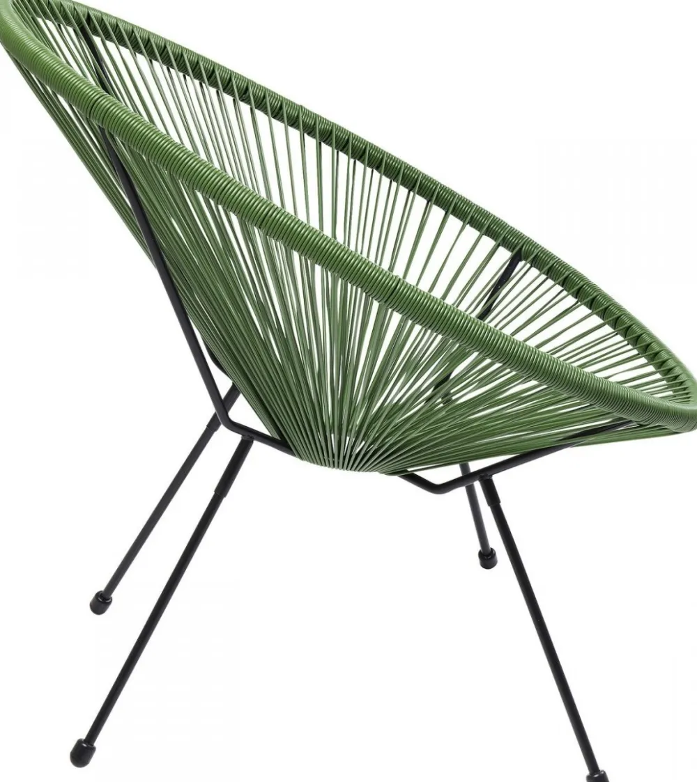 KARE Design Nojatuolit*Acapulco Nojatuoli, Vihreä