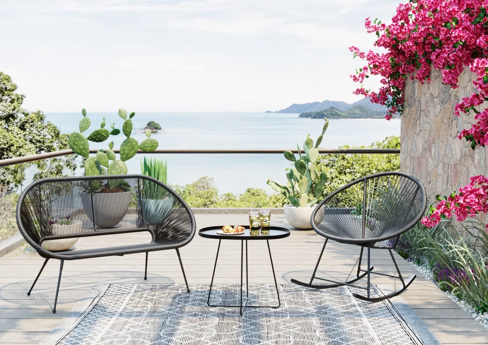 KARE Design Sohvat|Olohuone*Acapulco Penkki, Musta