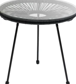 KARE Design Sohvapöydät|Olohuone*Acapulco Pöytä Ja Tuoli Musta (2/osaa)