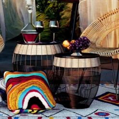 KARE Design Sohvapöydät*African Drums Sivupöytä (2/Setti)