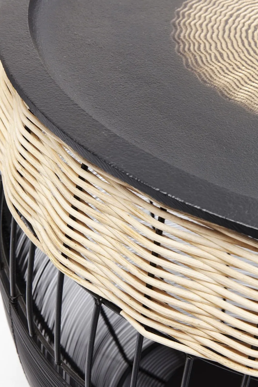 KARE Design Sohvapöydät*African Drums Sivupöytä (2/Setti)