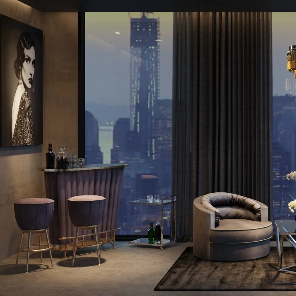 KARE Design Baarituolit*After Work Baarituoli, Kromi