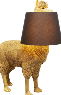 KARE Design Lattiavalaisimet*Alpaca Alpakka Lattiavalaisin Kulta 108 Cm