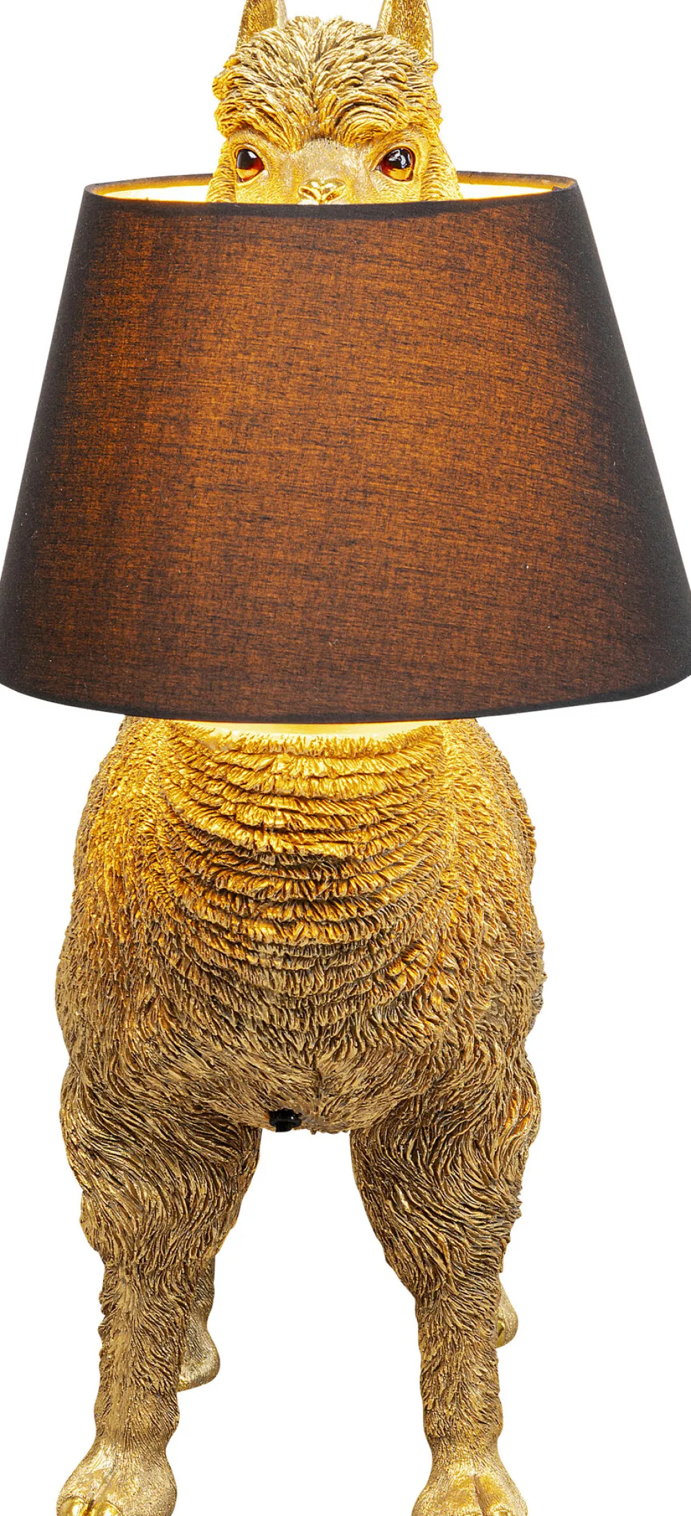 KARE Design Pöytävalaisimet*Alpaca Alpakka Pöytävalaisin Kulta 59 Cm