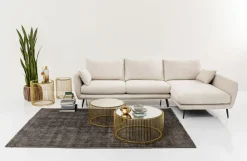 KARE Design Kulmasohvat*Amalfi Kulmasohva - Kermanvärinen, Oikea 275cm