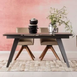 KARE Design Pöydät*Amsterdam Dark Jatkettava Pöytä 160(40+40)x90cm