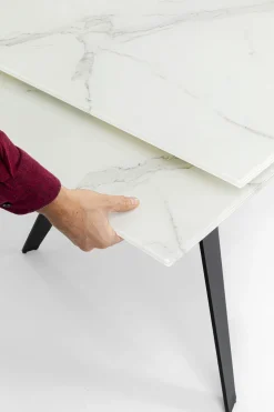 KARE Design Pöydät*Amsterdam Marble Jatkettava Pöytä 160(40+40)x90cm