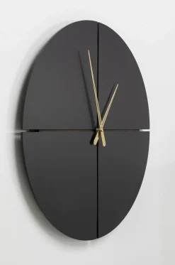 KARE Design Kellot*Andrea Seinäkello Musta Ø60cm