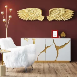KARE Design Seinäkoristeet*Angel Wings Enkelin Siivet Seinäkoriste (2/Setti)