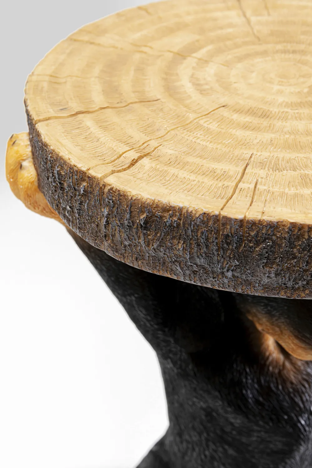 KARE Design Sohvapöydät|Olohuone*Animal Bassotto Mäyräkoira Sivupöytä Ø32cm