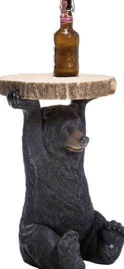 KARE Design Sohvapöydät*Animal Bear Karhu Sivupöytä Ø33cm