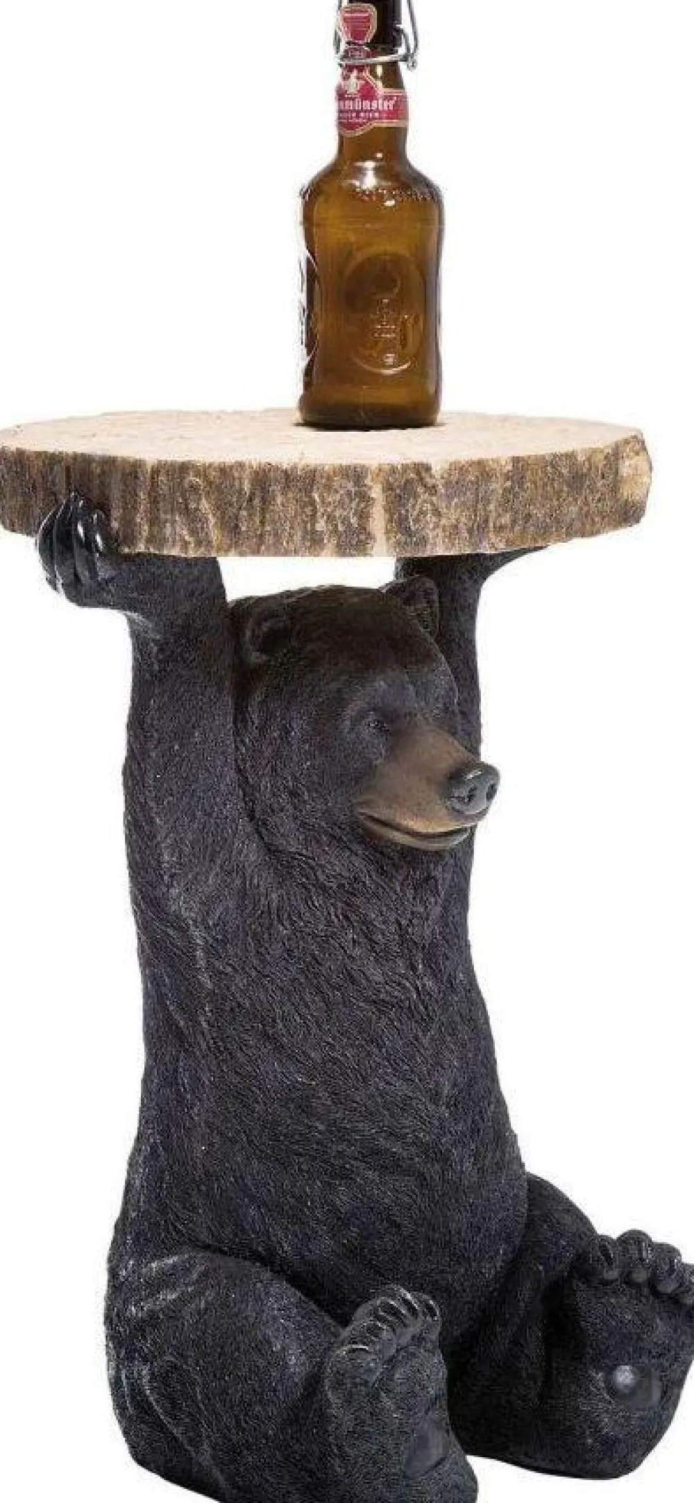 KARE Design Sohvapöydät*Animal Bear Karhu Sivupöytä Ø33cm