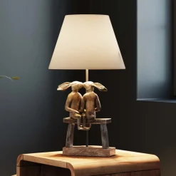 KARE Design Pöytävalaisimet*Animal Bunny Love Puput Pöytävalaisin 53cm