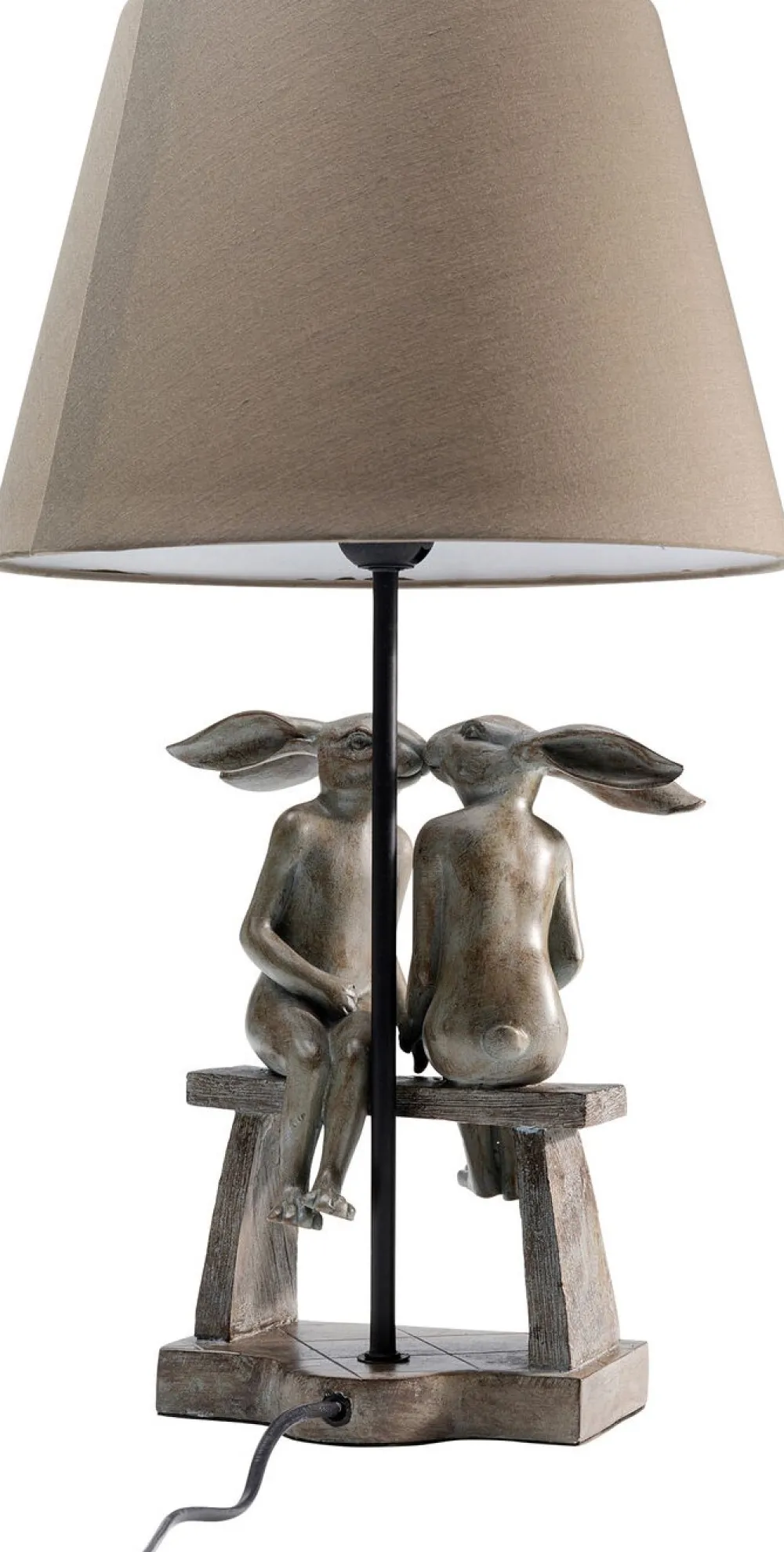 KARE Design Pöytävalaisimet*Animal Bunny Love Puput Pöytävalaisin 53cm