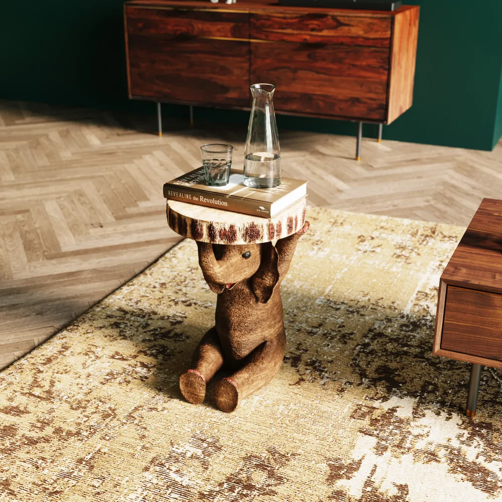 KARE Design Sohvapöydät*Animal Elephant Elefantti Sivupöytä Ø35cm