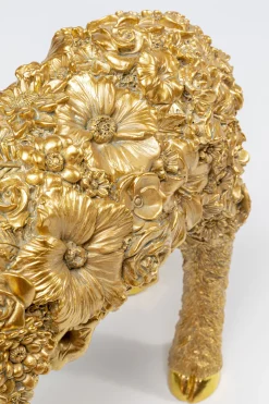 KARE Design Pöytävalaisimet*Animal Flower Sheep Lammas Pöytävalaisin, Kulta 36cm