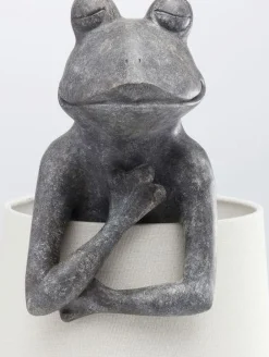 KARE Design Pöytävalaisimet*Animal Frog Sammakko Pöytävalaisin, Harmaa