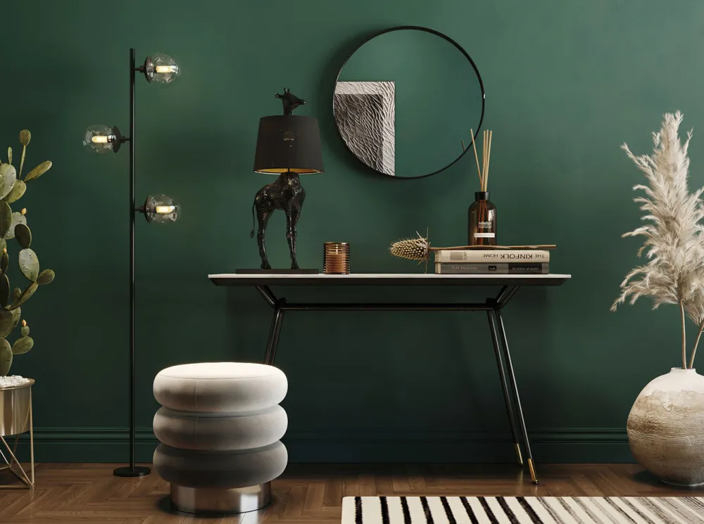 KARE Design Pöytävalaisimet*Animal Giraffe Kirahvi Pöytävalaisin, Matta Musta 71cm