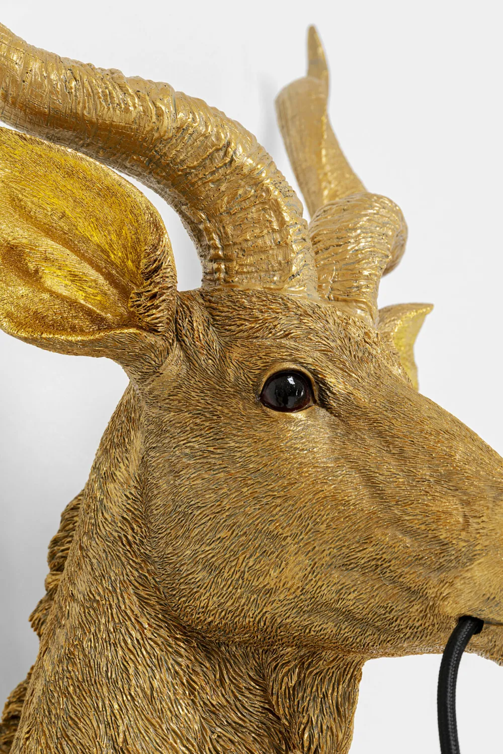 KARE Design Seinävalaisimet*Animal Goat Vuohi Seinävalaisin Kulta 45x74cm