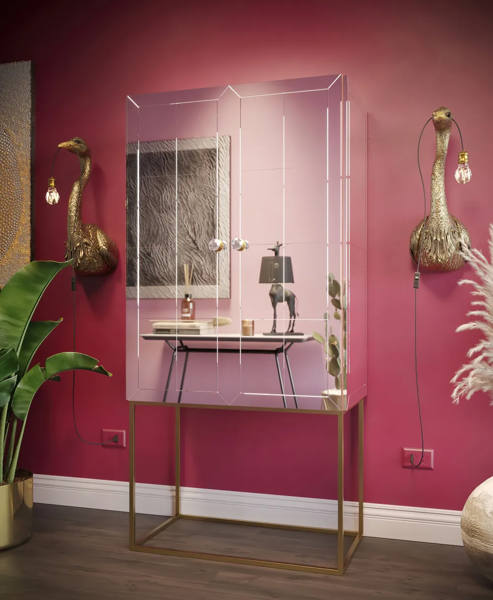 KARE Design Seinävalaisimet*Animal Heron Haikara Seinävalaisin