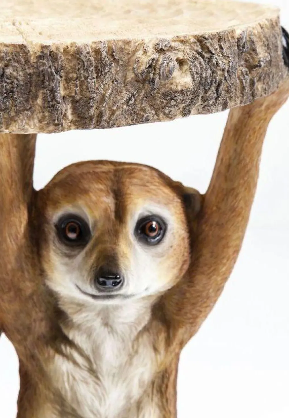 KARE Design Sohvapöydät|Olohuone*Animal Meerkat Sisters Sivupöytä Ø33cm