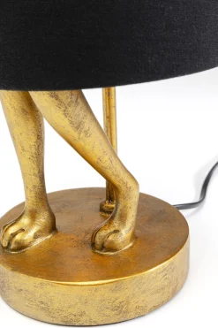 KARE Design Pöytävalaisimet*Animal Rabbit Kani, Pupu Pöytävalaisin Kulta/musta 50cm