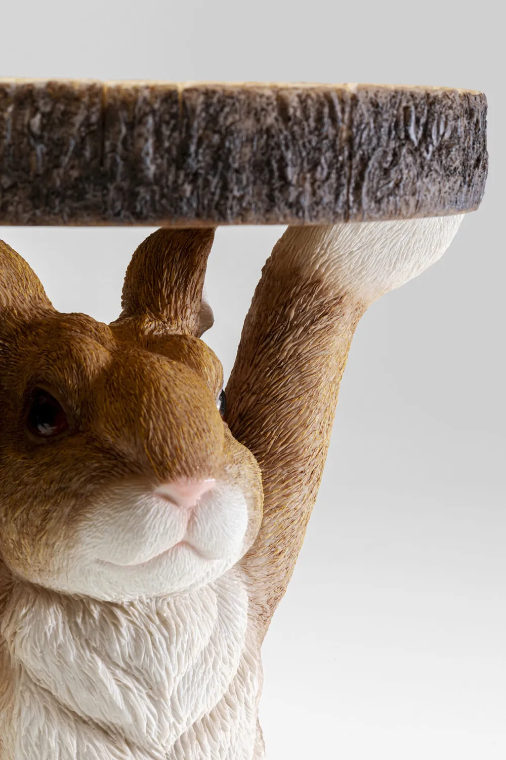 KARE Design Sohvapöydät*Animal Rabbit Pupu, Jänis Sivupöytä Ø32cm