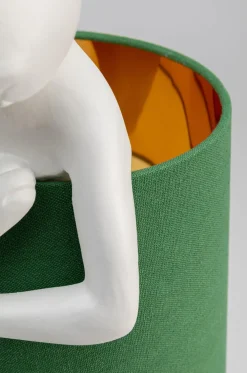 KARE Design Pöytävalaisimet*Animal Rabbit Pupu Pöytävalaisin, Pupulamppu, Valkoinen/vihreä 68cm