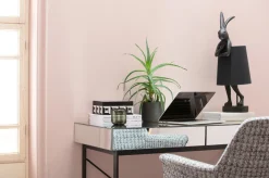 KARE Design Pöytävalaisimet*Animal Rabbit Pupu Pöytävalaisin, Pupulamppu, Matta Musta 68cm