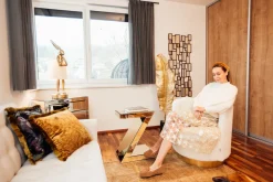 KARE Design Pöytävalaisimet*Animal Rabbit Pupu Pöytävalaisin, Pupulamppu, Kulta/valkoinen 50cm