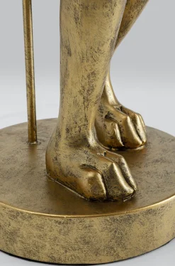 KARE Design Pöytävalaisimet*Animal Rabbit Pöytävalaisin, Pupu-lamppu Kulta/valkoinen 88cm