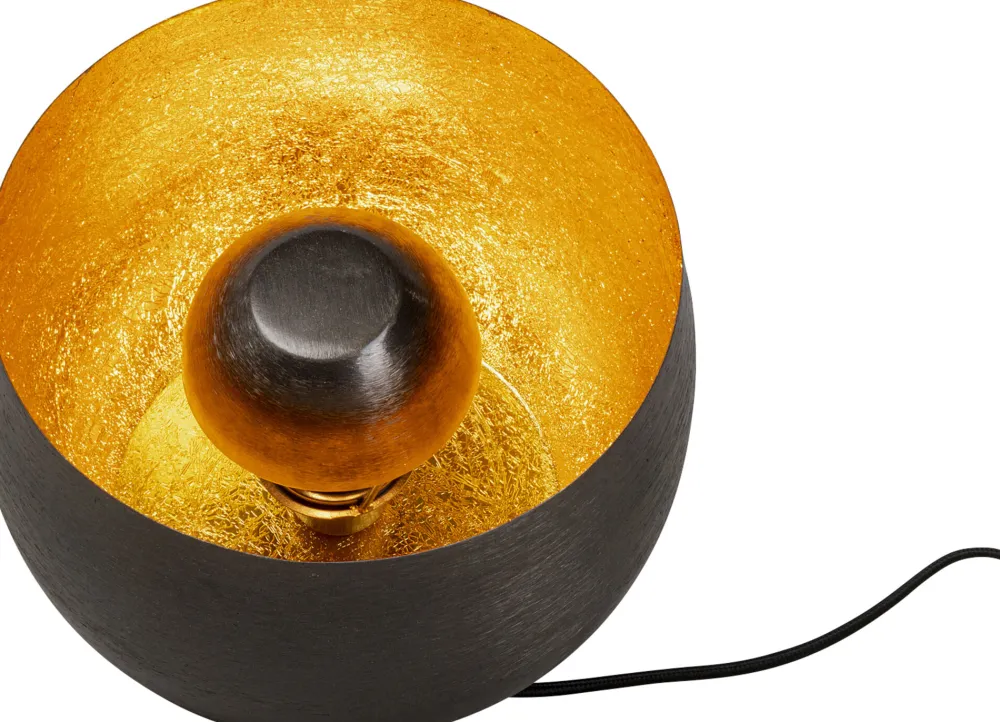 KARE Design Lattiavalaisimet*Apollon Smooth Black Lattiavalaisin Ø28cm