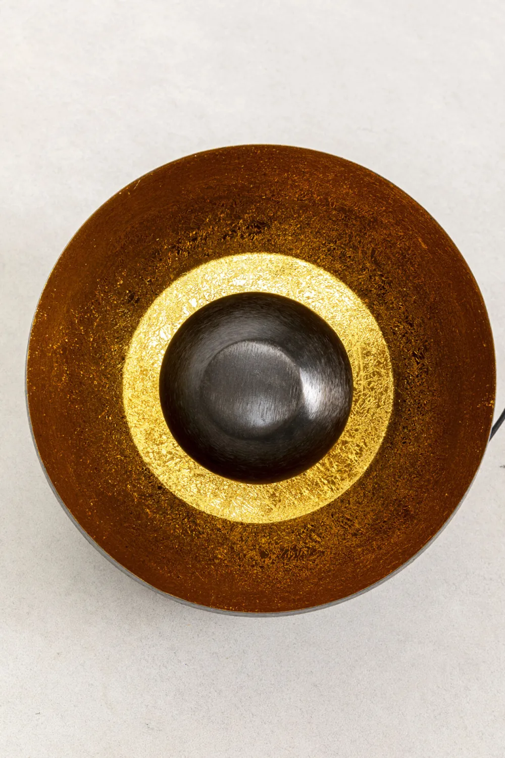 KARE Design Lattiavalaisimet*Apollon Smooth Black Lattiavalaisin Ø28cm