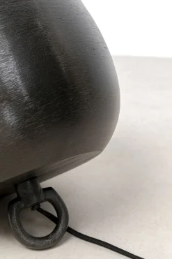 KARE Design Lattiavalaisimet*Apollon Smooth Black Lattiavalaisin Ø28cm