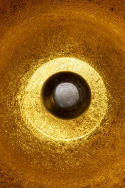 KARE Design Lattiavalaisimet*Apollon Smooth Black Lattiavalaisin Ø50cm