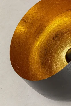 KARE Design Lattiavalaisimet*Apollon Smooth Black Lattiavalaisin Ø50cm