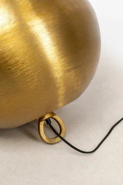 KARE Design Lattiavalaisimet*Apollon Smooth Gold Lattiavalaisin Ø50cm