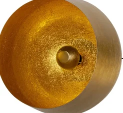 KARE Design Lattiavalaisimet*Apollon Smooth Gold Lattiavalaisin Ø50cm